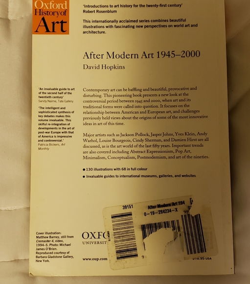 After Modern Art Book 1945-2000 - Picture 2 of 3